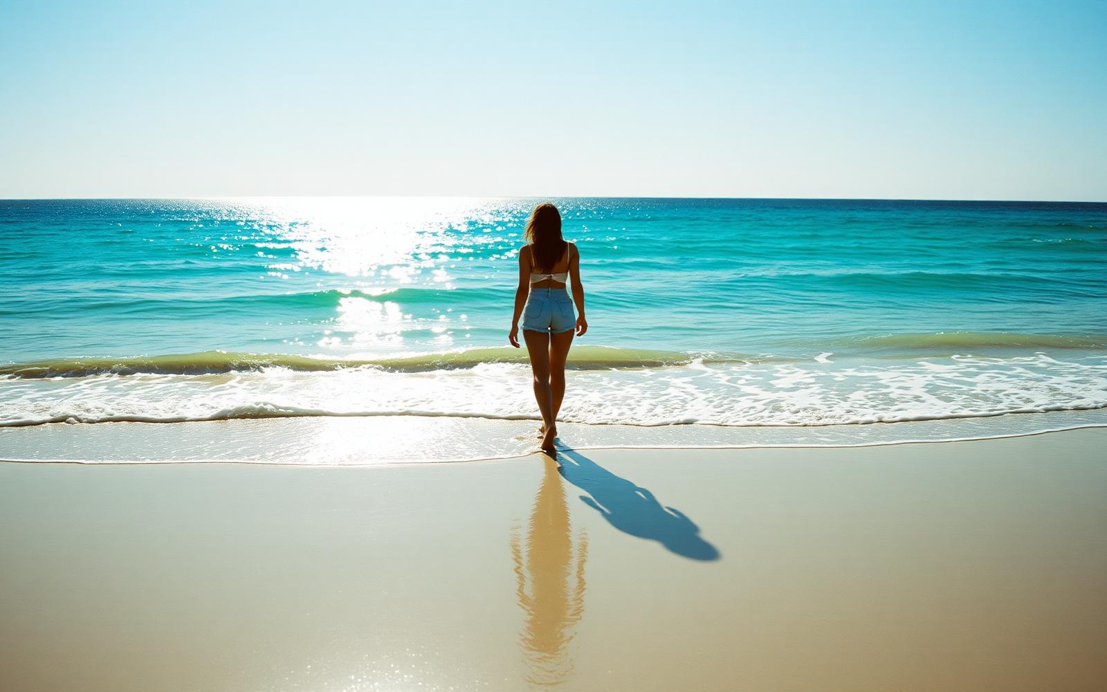 Editorial creator photograph in bright summer daylight